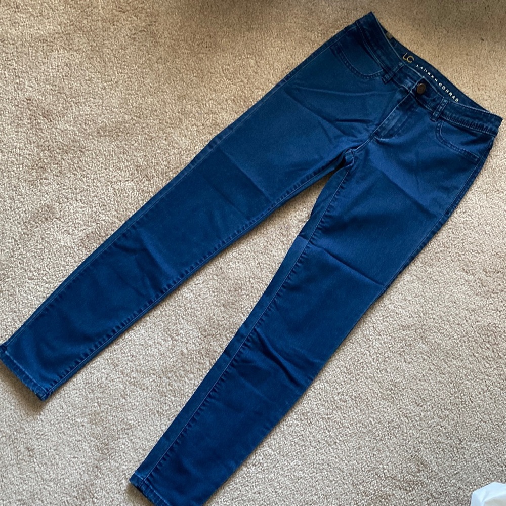 LC Lauren Conrad Stretch Denim Skinny Jeans